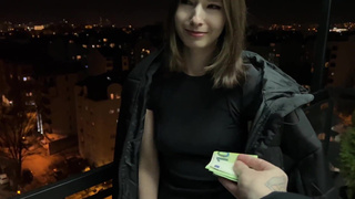 Молодая проститутка Катя в страстном сексе