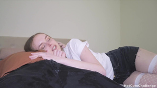 Multiple Huge Cumshot in Step-Daughter Mouth - Blowjob Therapy