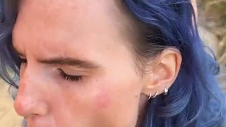 Горячее порно видео на природе