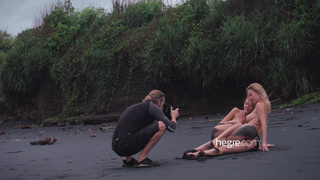 Hegre Clover & Natalia A - Жаркий секс на пляже Бали