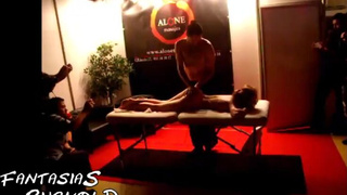 Секс видео с массажного салона Барселоны