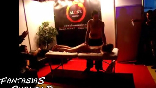 Секс видео с массажного салона Барселоны