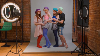 Реальное порно с фотографом и горячей моделью