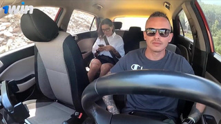 Секс в такси с клиенткой — реальное скрытое видео