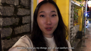 Страстный секс с азиаткой до оргазма - Кончаю на попку