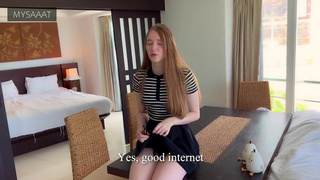 Секс с риелторшей: страстный минет после просмотра квартиры