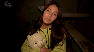 Страстный минет и жесткая ебля в общественном месте