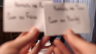 Нежный минет и страстная дрочка сиськами