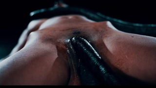 Тентакли кончают в анал и на лицо – сперма везде!