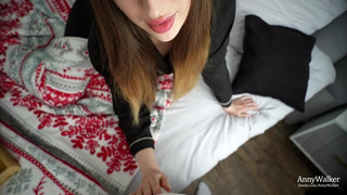 Неожиданный поворот: минет обернулся страстным сексом с трансом