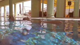 Ирина Руссака в горячем подводном секс-видео