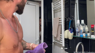 Страстный анал с племянником — кончил в попку