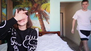 Страстный минет и горячий секс с сестрой