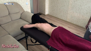 Страстный массаж хуем – смотреть онлайн горячее видео с развратной развязкой