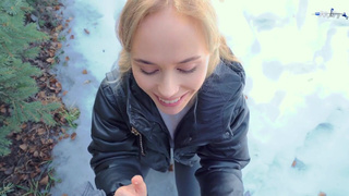 Страстный минет и горячий секс с развратной красоткой