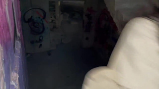 Страстный минет на крыше с доминированием