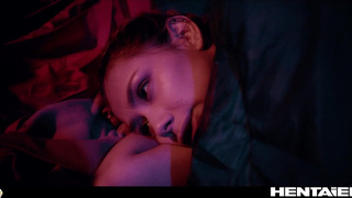 Горячее порно видео с тентаклями и сквиртом