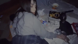 Страстный секс с пьяной девушкой на заброшке