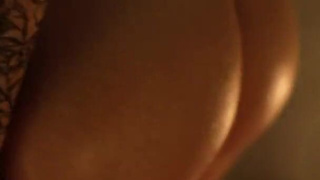 SKIP Girl playing with wax in the shower.mp4