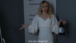 Страстный секс в постели – жена думала, что это муж