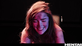 Экстремальный секс с тентаклями и морем спермы в хентай-порно