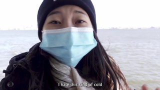 Страстная азиатка в горячем сексе с диким оргазмом