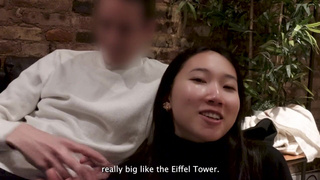 Страстная азиатка в горячем сексе с диким оргазмом