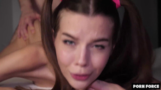 Болезненный анальный секс с тугим подростком