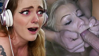 Горячая блондинка Карли Рей Саммерс в жестком сексе с немецкой красоткой