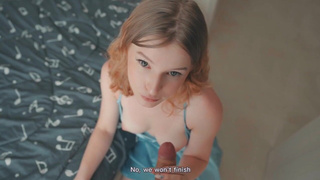 Порно видео: сестра шантажирует брата и заставляет сосать