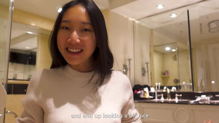 Горячий камшот на лицо после свадьбы