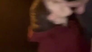 Шокирующее порно с минетом на ходу