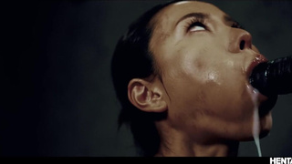 Жесткий хентай в реальности – азиатки с кремпаями в рту, смотреть бесплатно