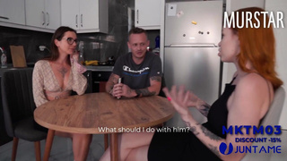 Реальная няня страстно трахается