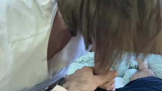 Сперма брата во рту — эксклюзивное секс видео