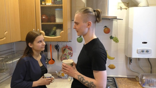 Реальная студентка трахает строгого преподa