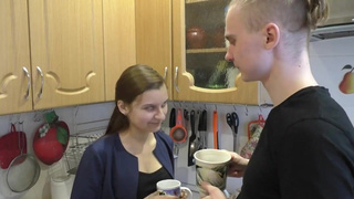 Реальная студентка трахает строгого преподa