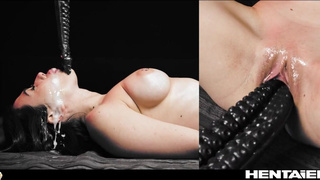 Секс с щупальцами и конча в рот онлайн