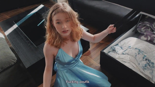 Страстный секс с застрявшей девушкой