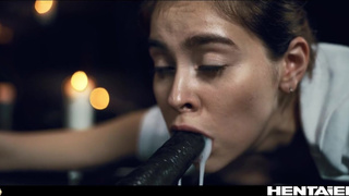 Экстремальный секс с тентаклями и кремпаем смотреть онлайн