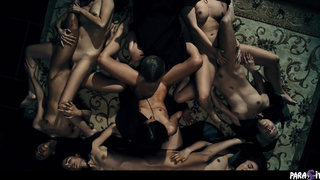 Лесбийская оргия ужасов с красоткой Little Angel – смотреть онлайн