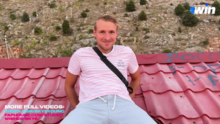 Sucked Leo Dee in the Evening on the Roof.mp4