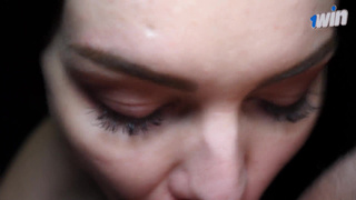 blowjob close-up, she licked my balls.mp4