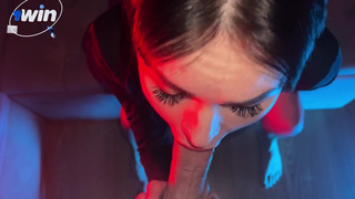 the tattoo artist didn’t take money from me, but I took his dick in my mouth.mp4