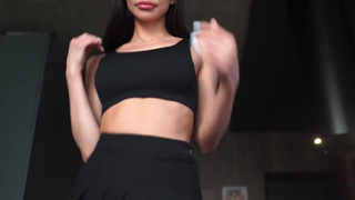 took matters into her own hands and sucked his dick deep.mp4