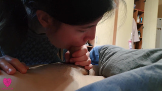 Утренний нежный минет, чтобы не заснуть и взбодриться, лучший сладкий способ разбудить меня 4K