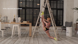 Гимнастика и секс: горячее видео с Lara Frost онлайн