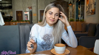 Страстный оргазм в кафе: управляемый секс на публике