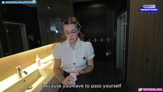 Секс с преподавателем в туалете – зачет обеспечен!