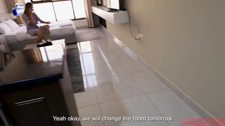 Страстный секс с пасынком - домашнее порно видео